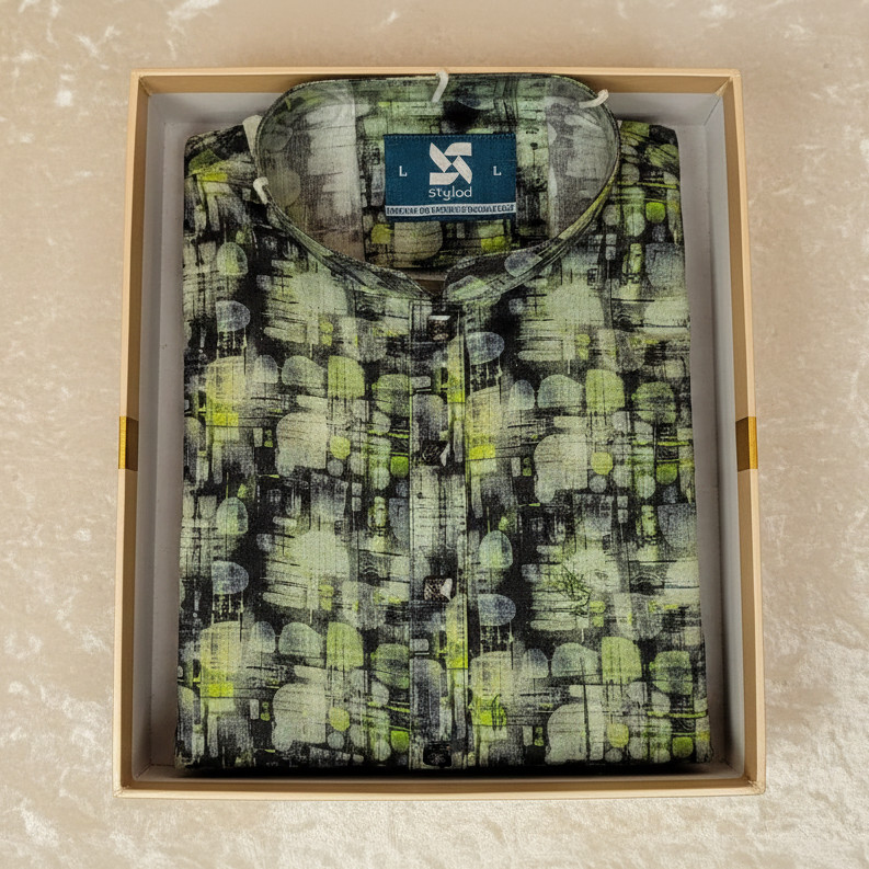 Signature Green Premium Panjabi for Eid - Stylad